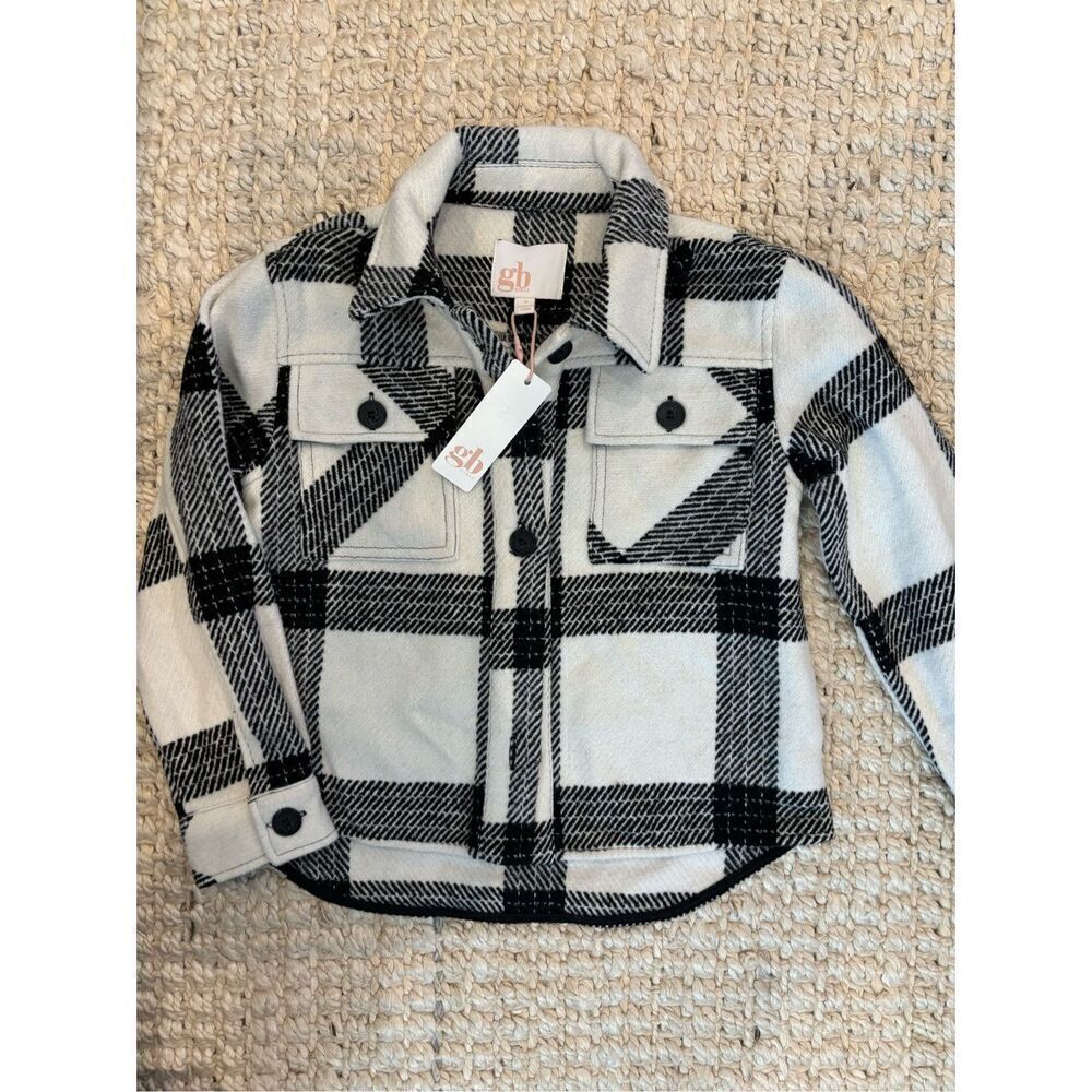 NWT Gb girls flannel shacket, $54 B37